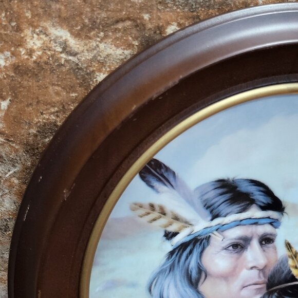 Vague Shadows The Kjowa Nation Decorative Collector Plate by Perillo - Picture 9 of 16